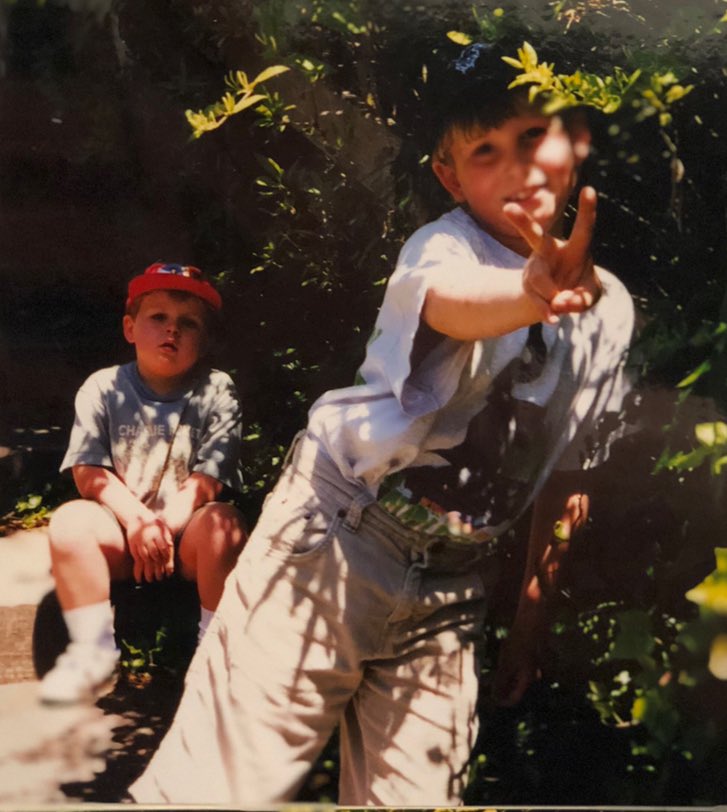 DrFresch's tweet photo. my little brother Timmy Fresch would have been 26 today — his fit was hot even back in ‘97 — R.I.P. ♥️ https://t.co/gLDdoOZIIa