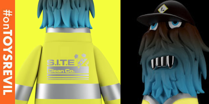 toysrevil's tweet image. #toynews #onTOYSREVIL: bit.ly/33BE7x6 Hench "S.I.T.E." Glow Edition from #PeteFowler x #SuperPlastic for Aug 15-Drop
#vinyltoy #CollectMe