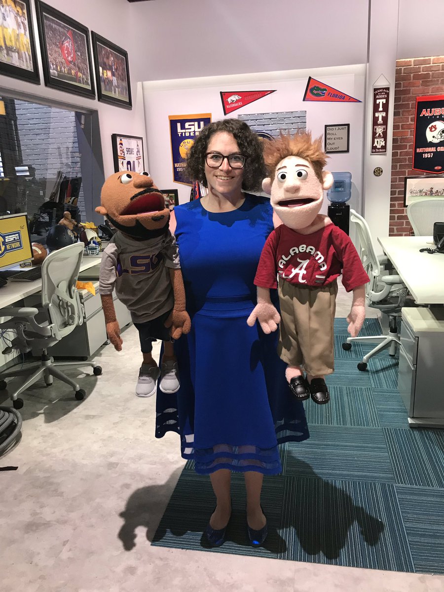 BrooksAD's tweet photo. Now that we’ve unveiled our studios, I can share this pic with my BFFs on the new Thinking Out Loud set
#TOL has a special place in my heart. The premiere of TOL was my first day in CLT. Every day since has been an adventure
Happy 5th Anniversary, @SECNetwork! 🎉 #5ECNetwork https://t.co/GbGVFdxrYw
