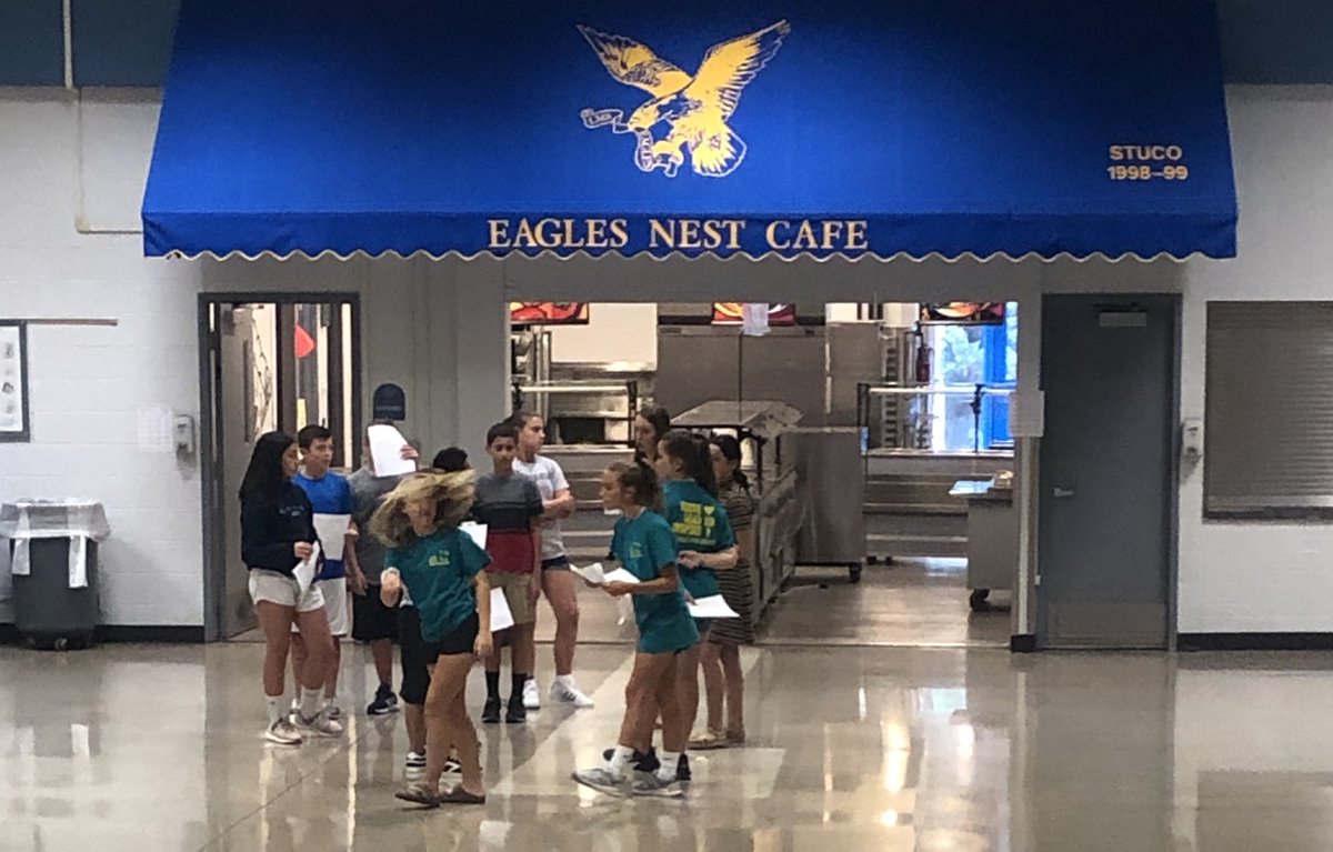 Thanks to LMS staff and 7th / 8th grade Eagle Ambassadors. Together they made 6th grade Orientation awesome! Scavenger hunt, connecting w/ new friends and meeting staff-creating experiences with positive impact. Great schools exist because of its people!
<a href="/bvschools/">Blue Valley Schools</a> <a href="/The_Stable/">BVN Mustangs</a>