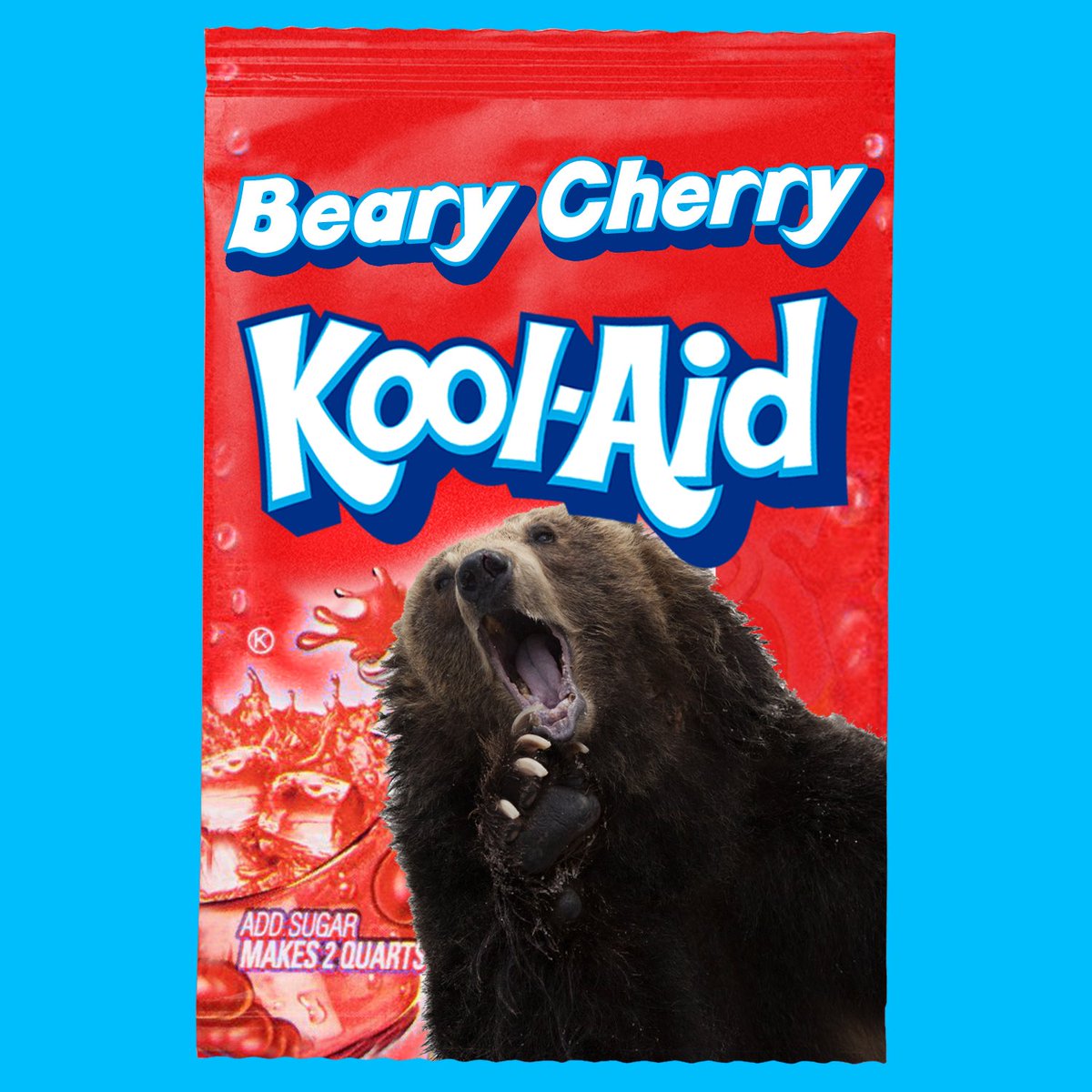 koolaid's tweet photo. OH YEAH! 🐻 🍒 #DrinkTheKoolAid https://t.co/MNLZ4IOcEP https://t.co/j1o0SSFDxF