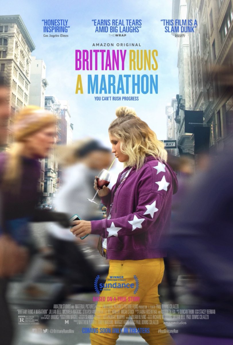 _abstew's tweet photo. Jillian Bell is brilliant in BRITTANY RUNS A MARATHON, complicated, messy, human. The film is as heart-breaking as it is hilarious. Tears will be running (!) down your cheeks from laughter and emotion! 
#RunBrittanyRun https://t.co/GBu036y40K