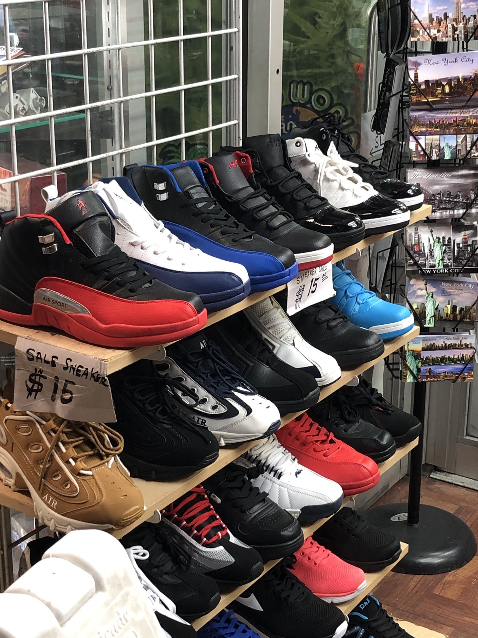 complex shoe store in new york