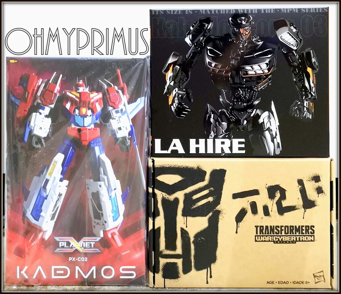 ohmyprimus's tweet photo. ▶️ Planet X PX-C02 Kadmos - MP Star Saber
▶️ DX9 K3 La Hire - TLK Hot Rod
▶️ Hasbro Siege Selects - WFC-GS02 Red Wing
https://t.co/k6rv0R1OSZ
#singapore #transformers #thirdpartytransformers #planetx #dx9 #lahire #hotrod #kadmos #starsaber #rodimus #redwing #transformersiege https://t.co/7xjCtH5nFw