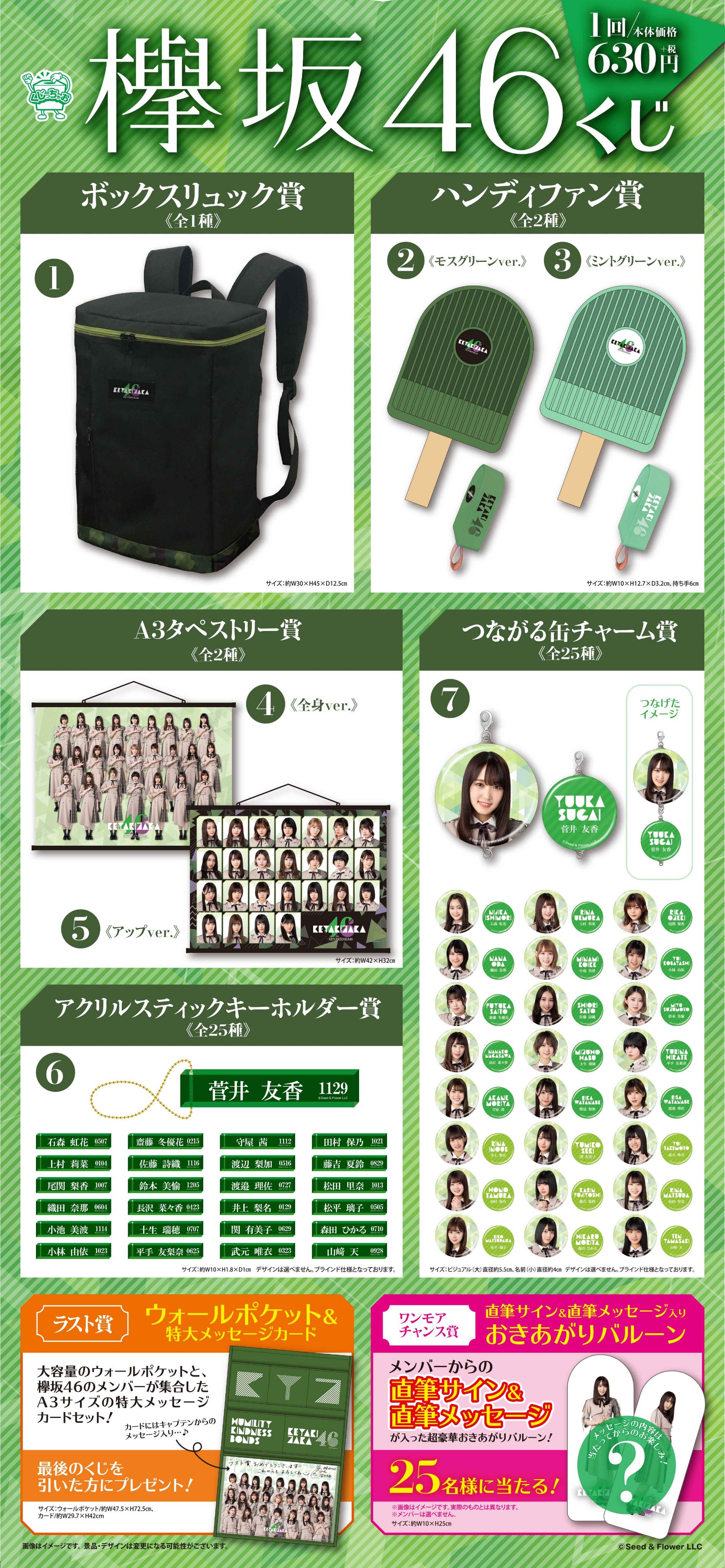 欅坂46一番くじ 【公式通販】