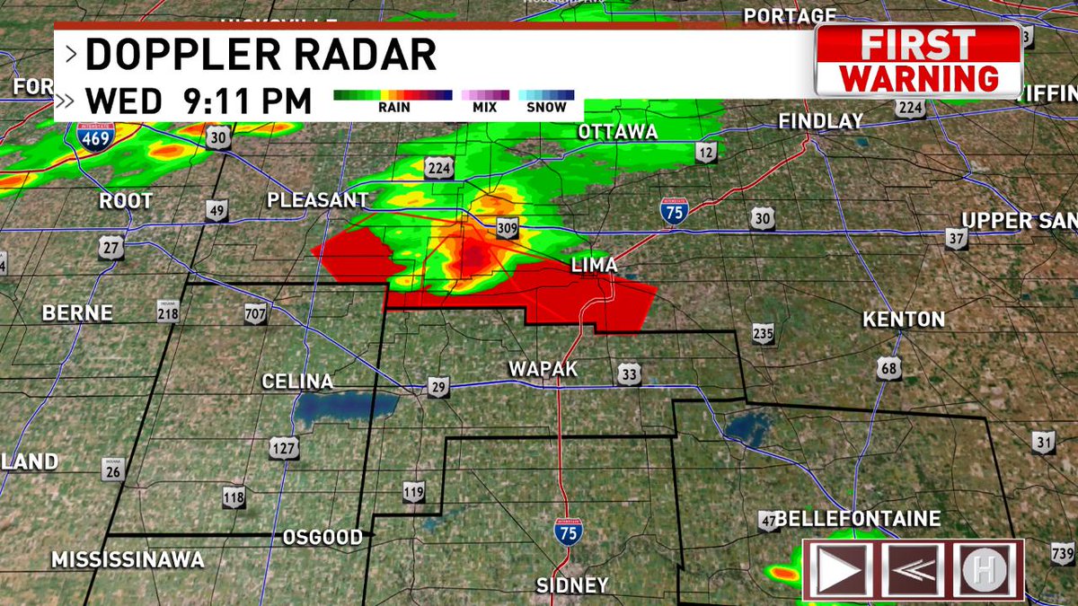 Stay tuned folks, tornado warning for Allen County for the potentil of a tornado.  No sighting yet.
