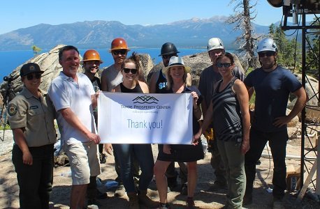 SouthTahoeNow's tweet photo. 11th and final #AlertTahoe fire detection camera placed in #LakeTahoe. Cameras now covering whole basin through partnership between @Tahoeprosperity #ParasolFoundation @CAStateParks @unevadareno
https://t.co/duR85H5dXt https://t.co/Vh5gbCjxlj