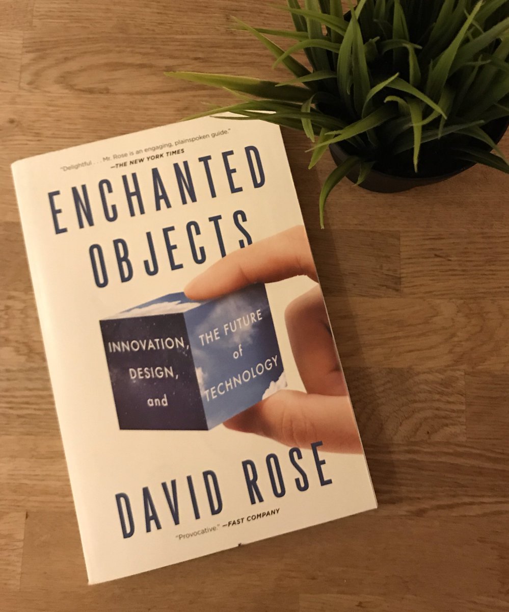 _The_Kate_D's tweet photo. Thank you so much @davidrose! I can’t wait to dive into this book! #EnchantedObjects #innovation #design #technology https://t.co/lgBn2LRCLA