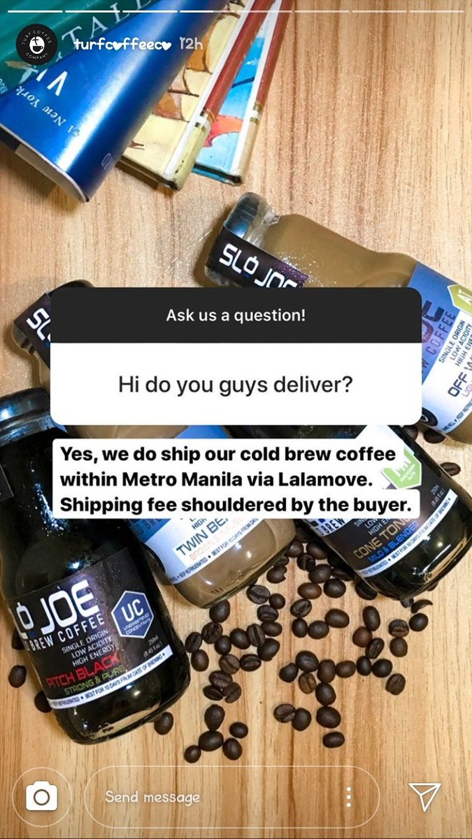 CoffeeTurf's tweet photo. Q and A from our IG
#TurfCoffeeCo #SloJoeColdBrewCoffee https://t.co/FqlVtsrCGs