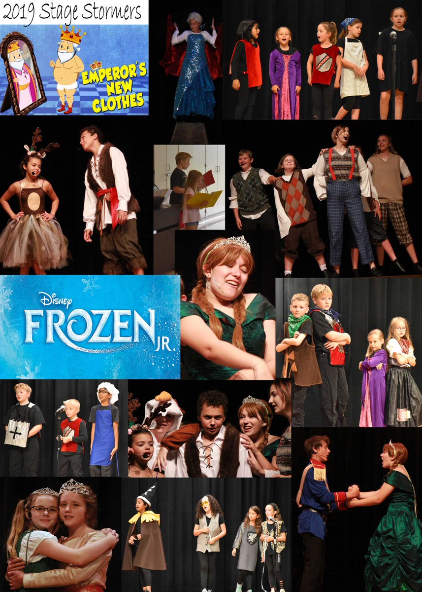 Stage_Stormers's tweet photo. We had a very successful summer with some amazing actors performing "Emperor's New Clothes" and Frozen Jr. https://t.co/hwr7LY9MPU