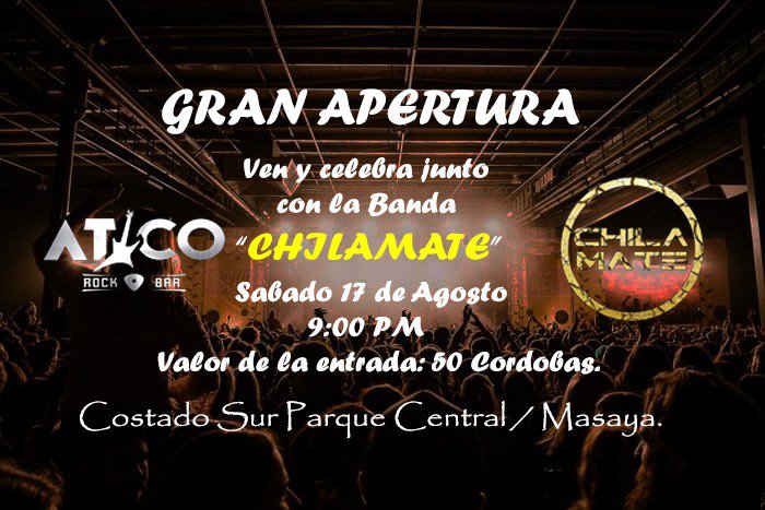 Atico Rock Bar tweet media