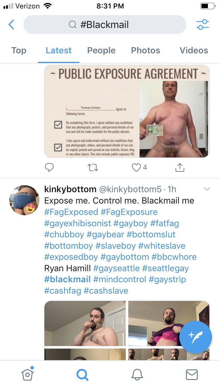 alexis on X: I have a feeling that these two fuckin losers are broke. You  are not going to trick us into letting you play for free. #blackmail # exposure #findom #payabitch t.co4s4QgElRik 