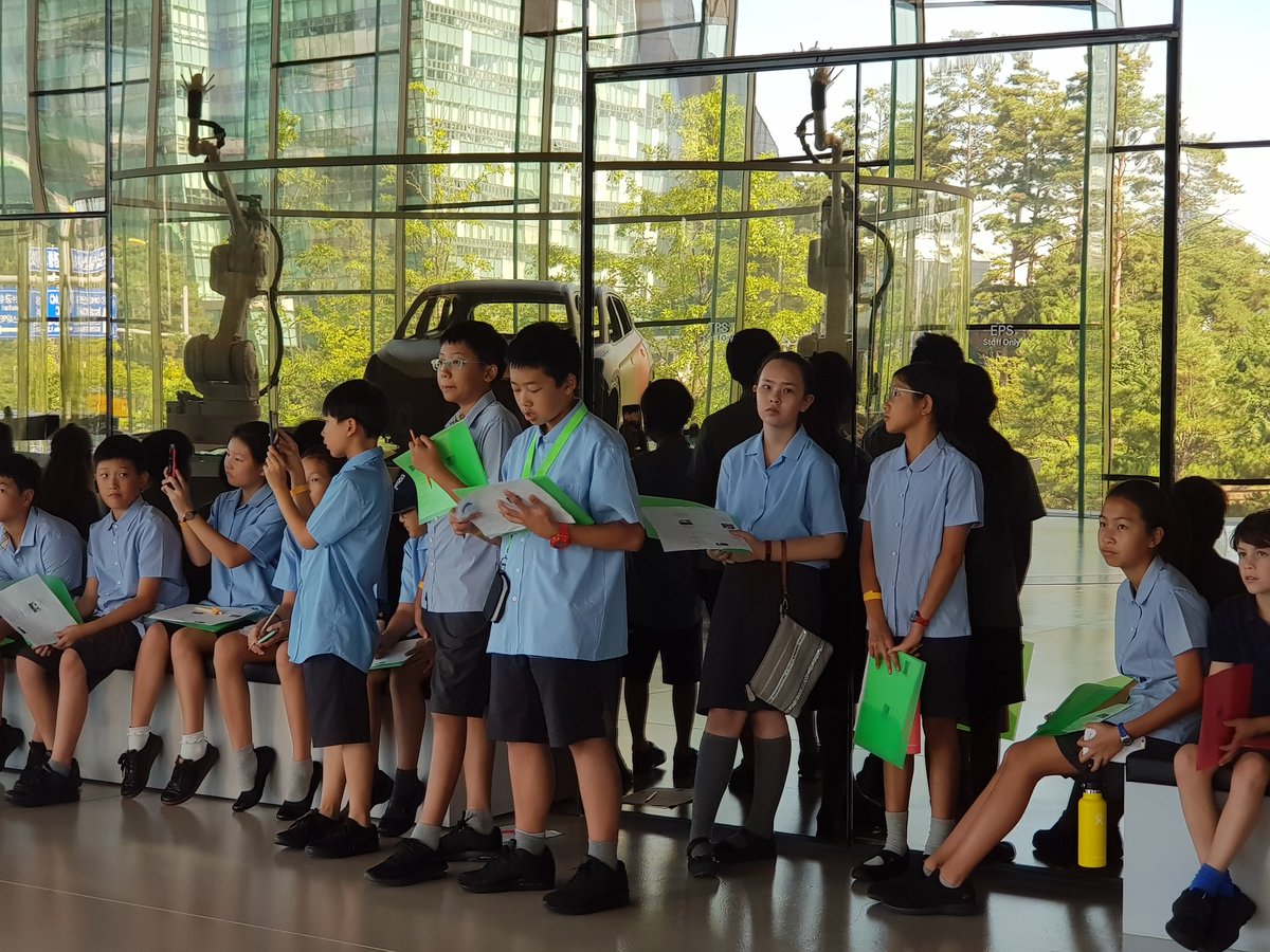 SueHong11's tweet photo. Awesome discovery experience for Y7 SFBS at Hyundai Motor Studio https://t.co/8YiaIbPrfE