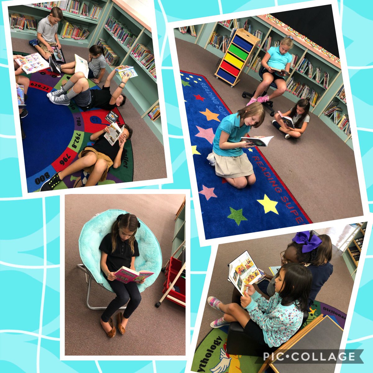 TheiaMartha's tweet photo. This is what melts my heart. @IRESManatees #readingforfun #manateesread #IRESthebest https://t.co/X066RcDB74