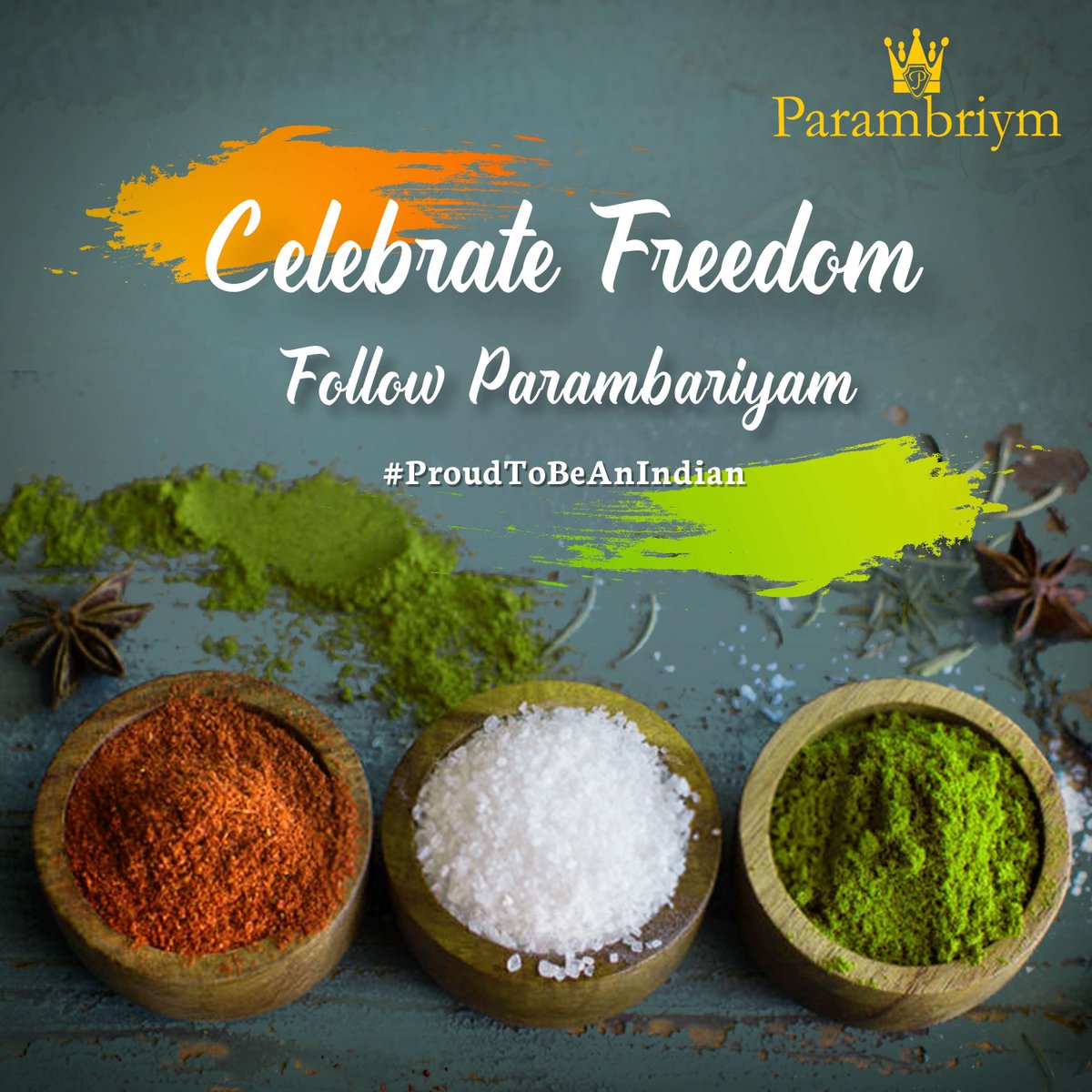 Parambriyms's tweet photo. #Independenceday,let us celebrate the rich &amp; diverse traditions &amp; cultures that’re the most unique aspects that make India stand out among others.We stay rooted in our traditions through our cuisines which speaks volumes about the traditional recipes handed down from generations. https://t.co/qXI2XlxZu9