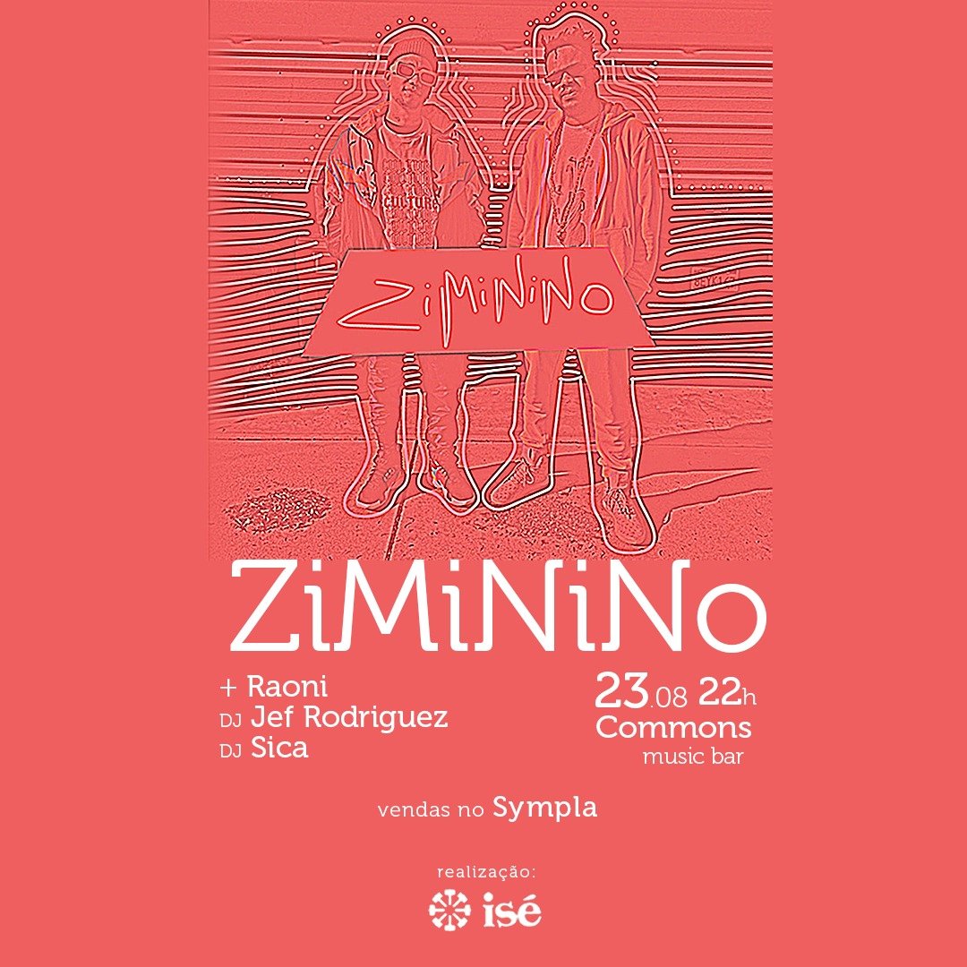 OQuadroMusica's tweet photo. Show de Ziminino em Salvador! Duo de Ricô Santana e Rafa Dias. Discotecagem de Jef Rodrigues e Sica e participação de Raoni. https://t.co/yuYtd5Gxcg