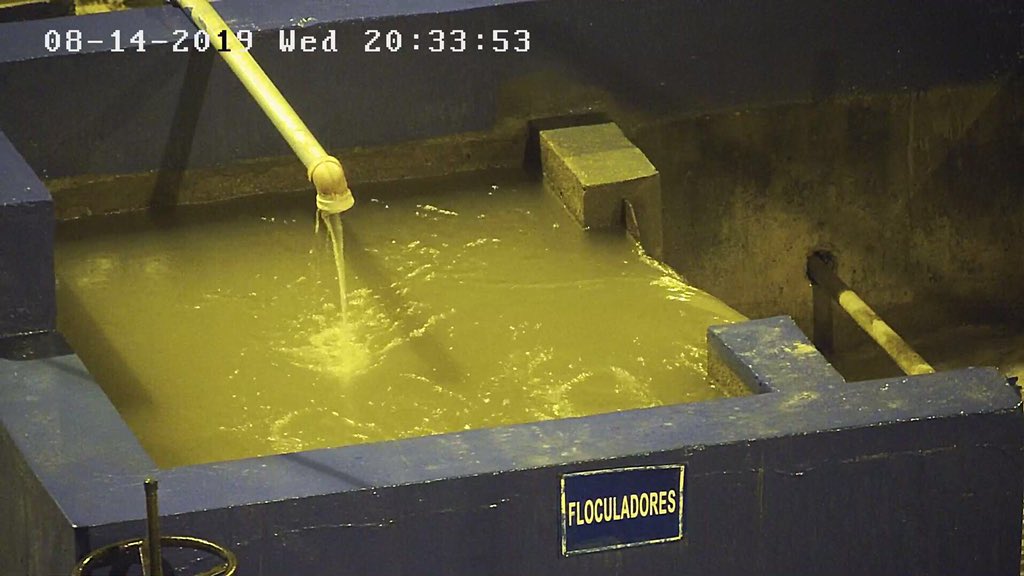 emapasgep's tweet photo. #EnLaMicrocuencaDelRioSanFranciscoNaceNuestraAgua 
#GualaceoAguaDeCalidad

Calidad actual del agua del Río San Francisco en el ingreso de la Planta de A.Potable😡

Producción al 100%🤔

USEMOS RESPONSABLEMENTE EL AGUA POTABLE EN NUESTROS HOGARES🏡 
@Gadgualaceo @GustavoVAlcalde https://t.co/qXy6631T51
