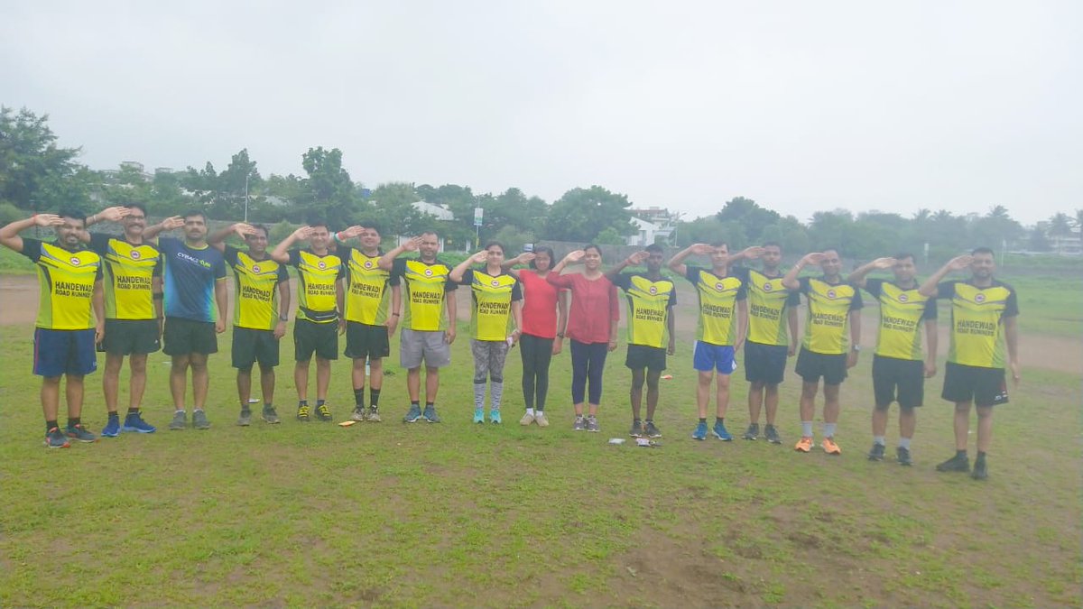 HrRunners's tweet photo. #handewadiroadrunners #HRR #hrronrun #runrestrepeat https://t.co/ywtCDxAKaY