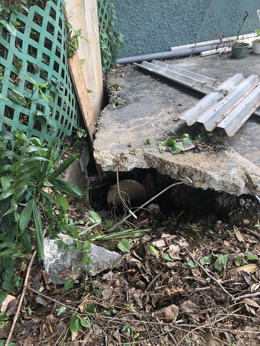 eneidammoreno's tweet photo. @SJUCiudadPatria muchas gestiones - incluyendo querella de febrero 2018 # 180201006 - para limpieza de la quebrada entre Ave Escorial y Urb  Golden Gate. Necesitamos se limpie para reparar muro y detener la erosión! https://t.co/fOr5IYbhA2