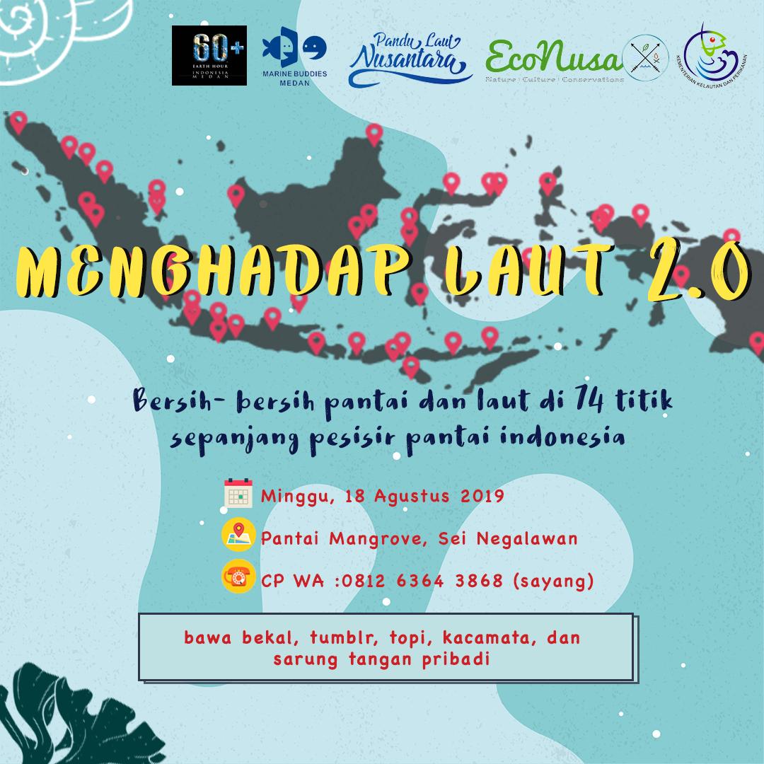 ehmdn's tweet photo. Halo sobat, EH! Dalam rangka memperingati Kemerdekaan RI ke-74 @ehindonesia @ehmdn @marbudmedan @pandulaut.id @econusa.id @kkpgoid akan melaksanakan kegiatan #MenghadapLaut2.0 pada tanggal 18 Agustus 2019

#iniaksiku
#connect2earth
#connect2beach
#menghadaplaut
#kelautaja https://t.co/Z1nlJWg27I