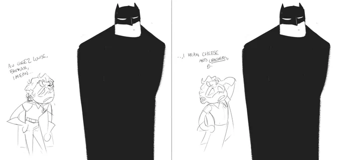 baby Dick Grayson curses like a 40's newsboy #batfam 