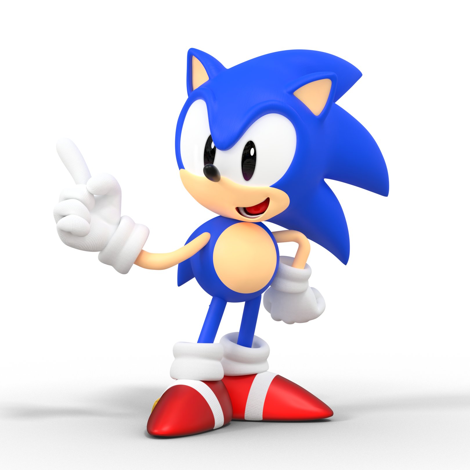 Spin on X: a new Classic Sonic render based on the Mania (special