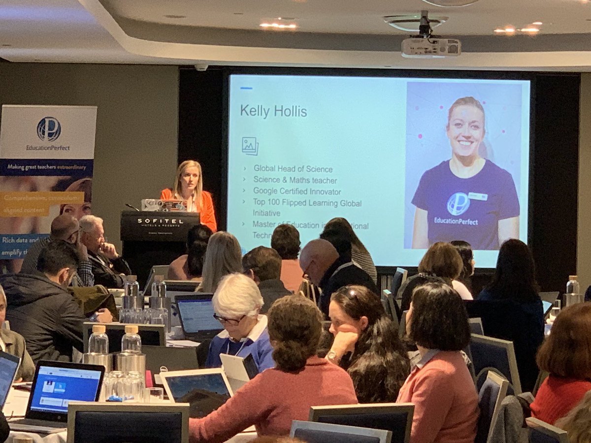 mrkempnz's tweet photo. Always inspired by @hollis_k_ and I get to learn with her today at #EpicEP - she is now leading the @educationperf Flipped Classroom session! https://t.co/7Eyd4Y2u8f
