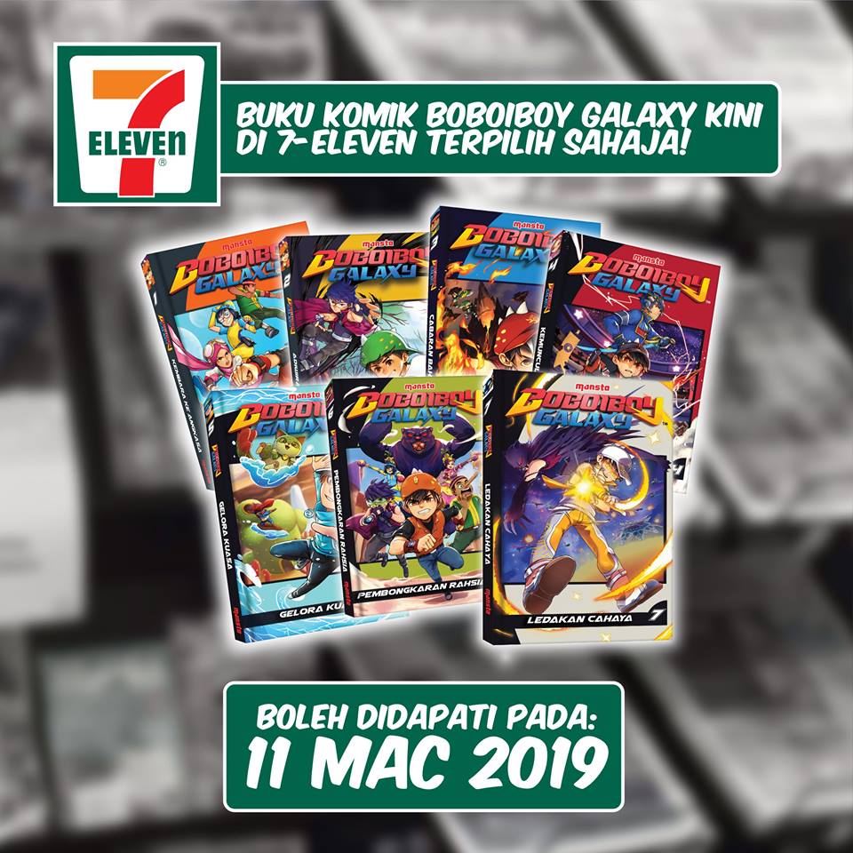 Buku Boboiboy  Galaxy  Vol 7 Akandatang