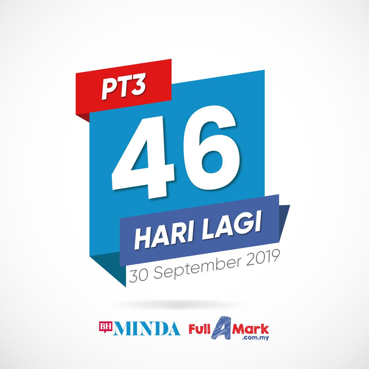 FullAMarkmy's tweet photo. PT3 makin dekat...Mari ulangkaji dengan set soalan Ujian Percubaan di atau sisipan Minda setiap hari Selasa dalam akhbar BH. Semoga berjaya! #bh #bhminda #fullamark #e-learning #exam #pt3 #pt32019 https://t.co/gPrkb0A9ki