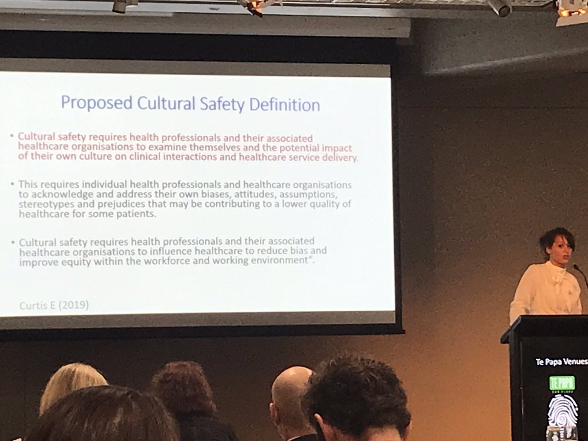sharonmjay's tweet photo. @maxine_ronald (General Surgery, Chair @RACSurgeons Indigeonous Committee) delivering confronting data on the #inequity of Māori in health #RACSNZ19. Time to challenge our own biases and act #Colonisation #Intrenched #UnconsciousBias #Racism #ItsInvisible #RealChange https://t.co/wrEhF2YS8F