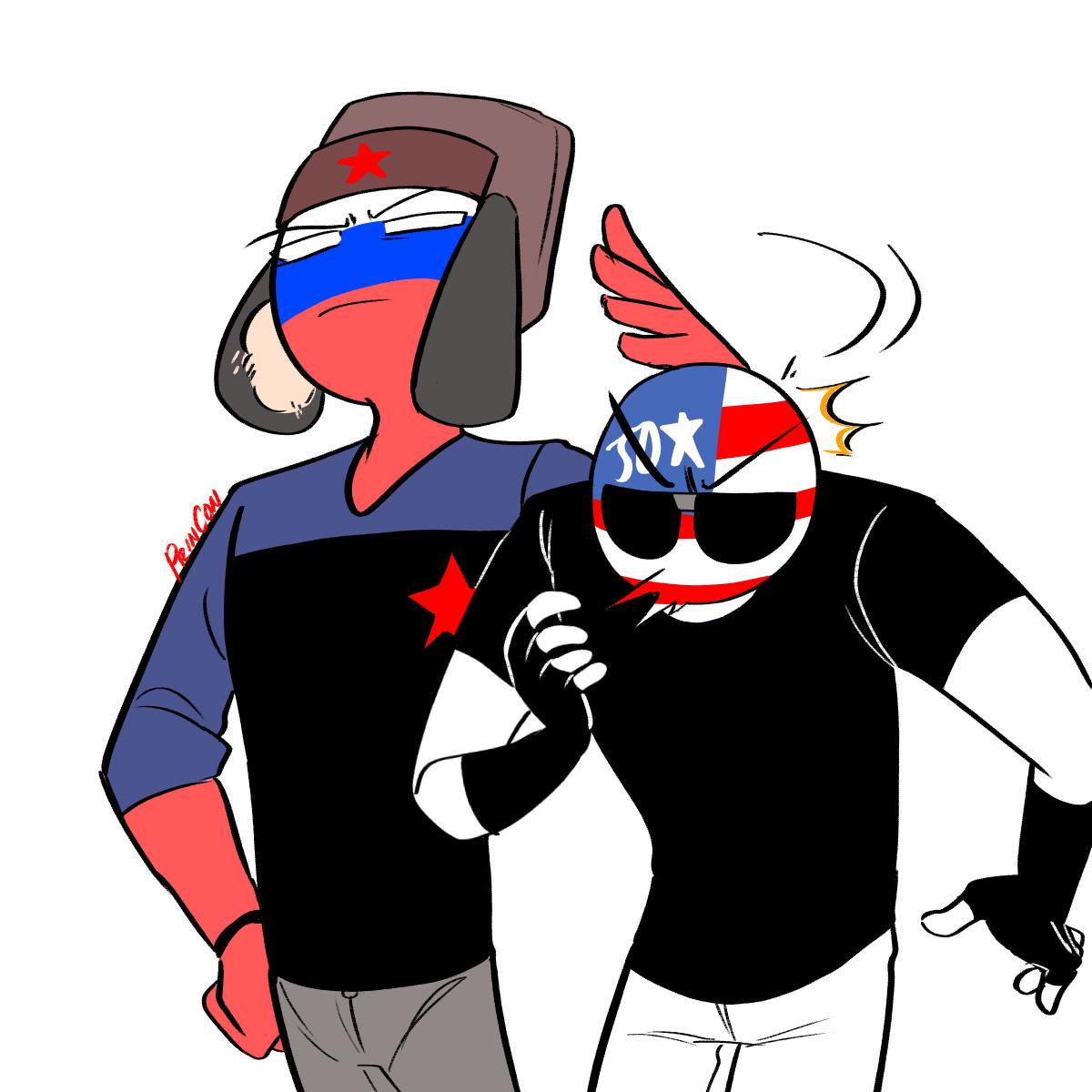 Americaacountry's tweet photo. "Wut up dude?"

-He's pretty cocky and sometimes rude.
-Lazy as lazy can get
-He pretty much hates when Russia or north Korea messing -with him, but enjoys hanging with his brothers.
-Likes coffee
-also bi is how he rolls

semi lit
New to character
New to fandom
 #CountryHumansRP https://t.co/Re9jr06OBw
