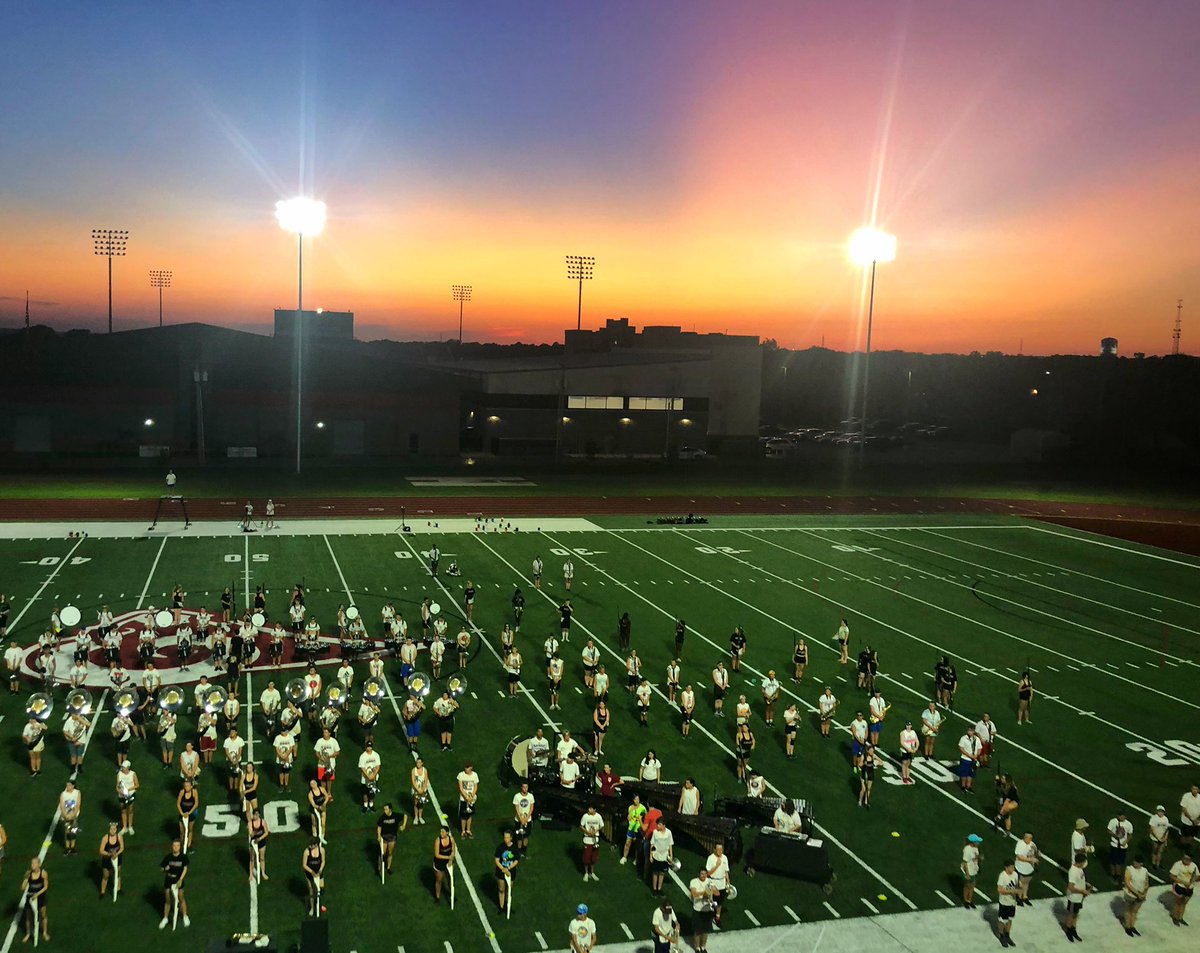 Another great evening with the Pride of Owasso!  #sOURce #prideofowasso #owassobands