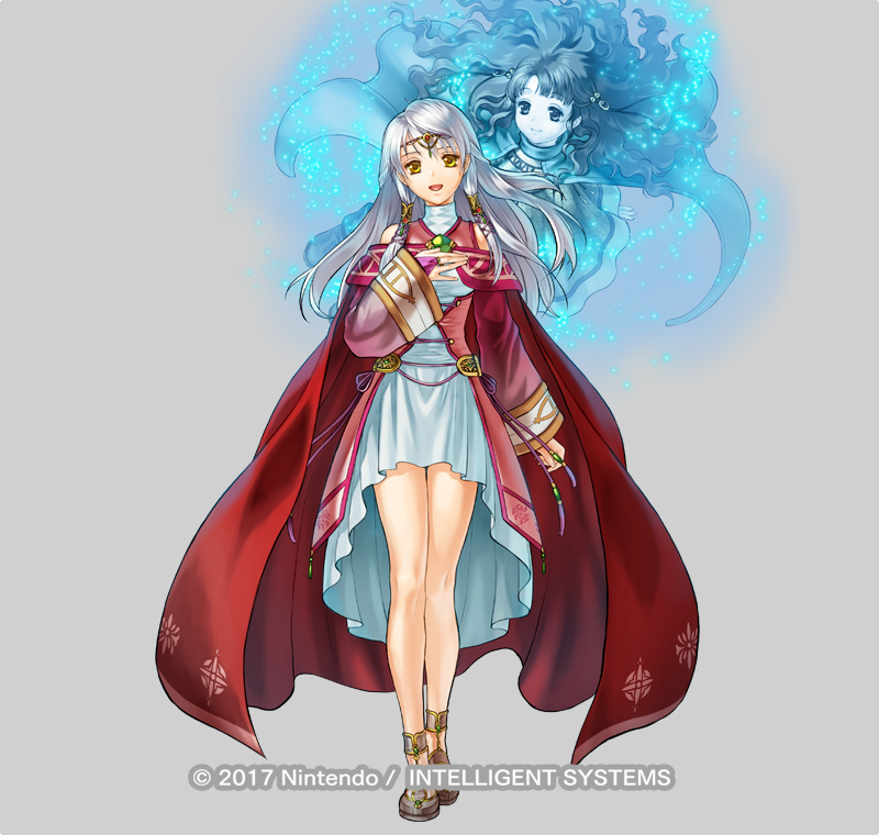 micaiah (fire emblem) dress long hair yellow eyes 2girls multiple girls circlet cape  illustration images