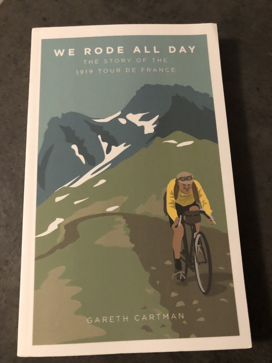 RickyBobbyOfTwo's tweet photo. The book finally made it! Long voyage to North America 😁@AllRode can’t wait to get started, sounds very interesting! https://t.co/x3gmgjvGSm