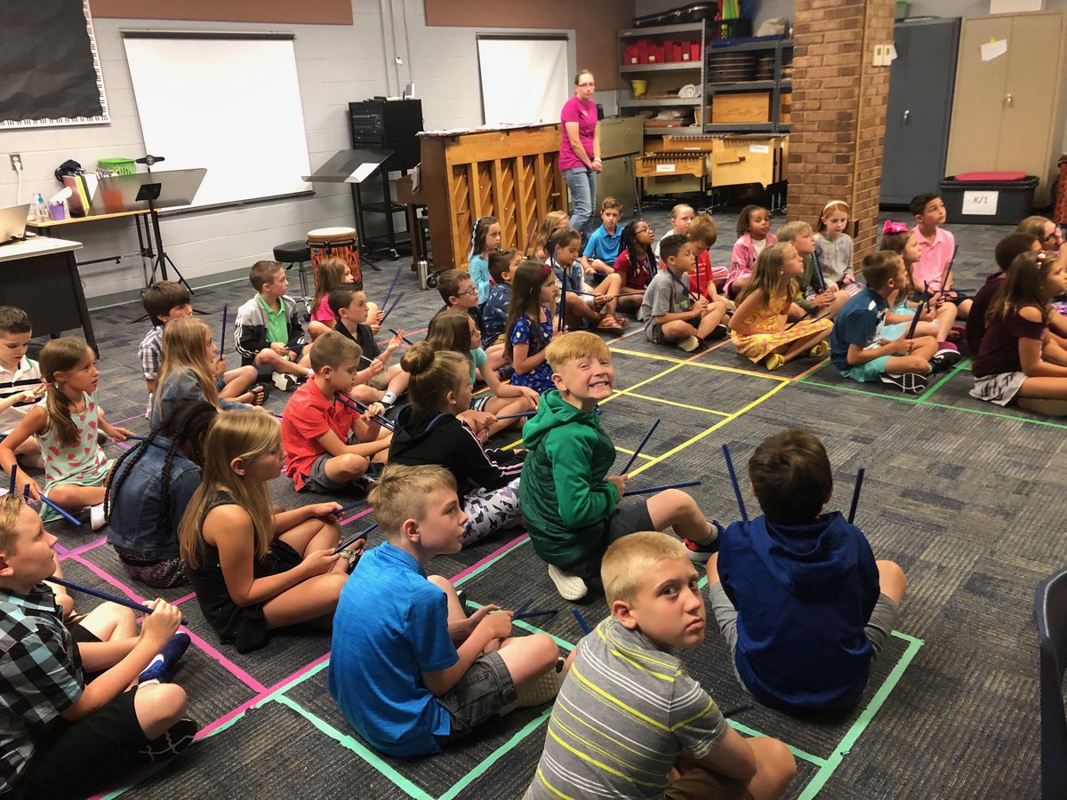 Students SUPER excited to read and play rhythms! Already working towards excellence in music! 🎶🎵👏🏽 #FHSDLearns #music  #learningmusic