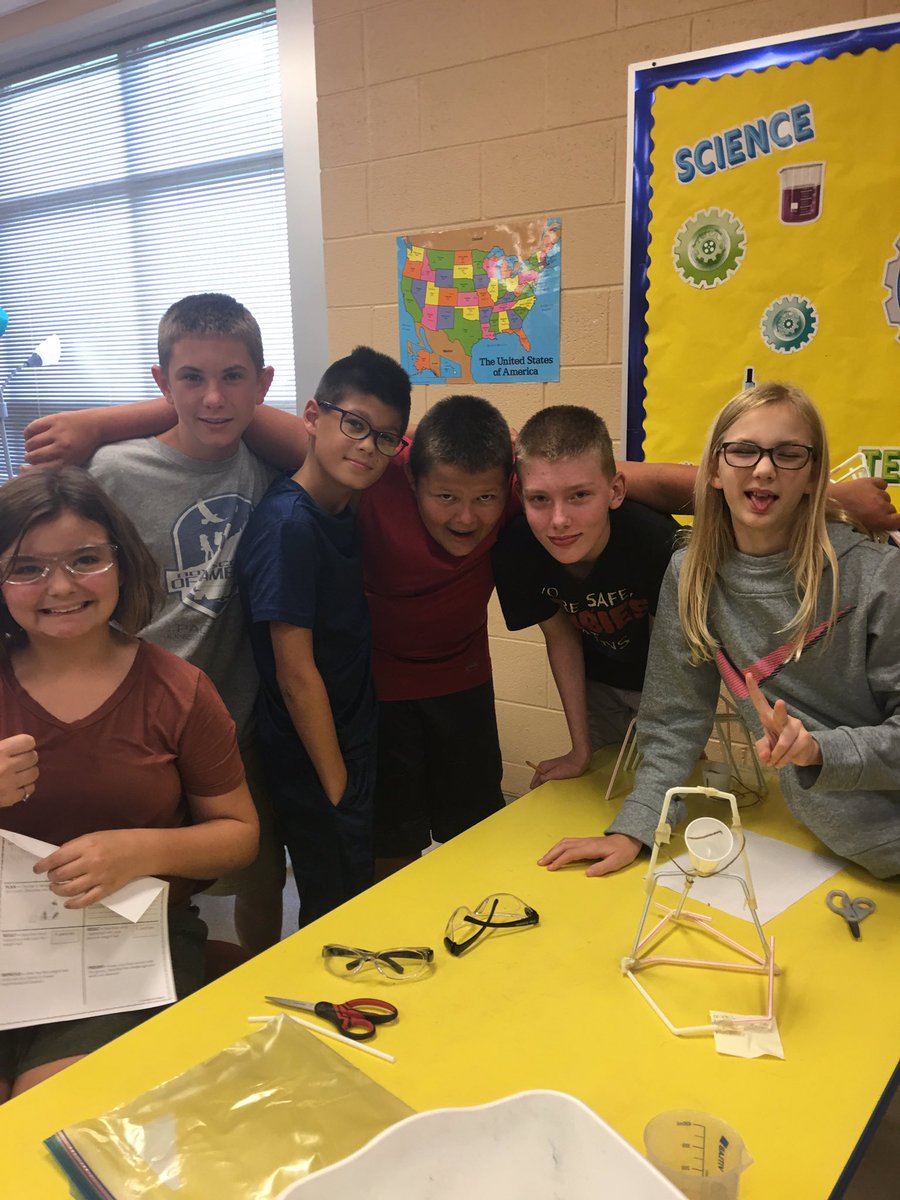 First lab day of the year in 5th, 6th, and 7th grade science. Bucket Tower STEM challenge. Ss created wonderful designs with just a few materials. <a href="/GrandviewEPTA/">Grandview Eagles PTA</a> <a href="/GrandviewES/">Grandview School</a>