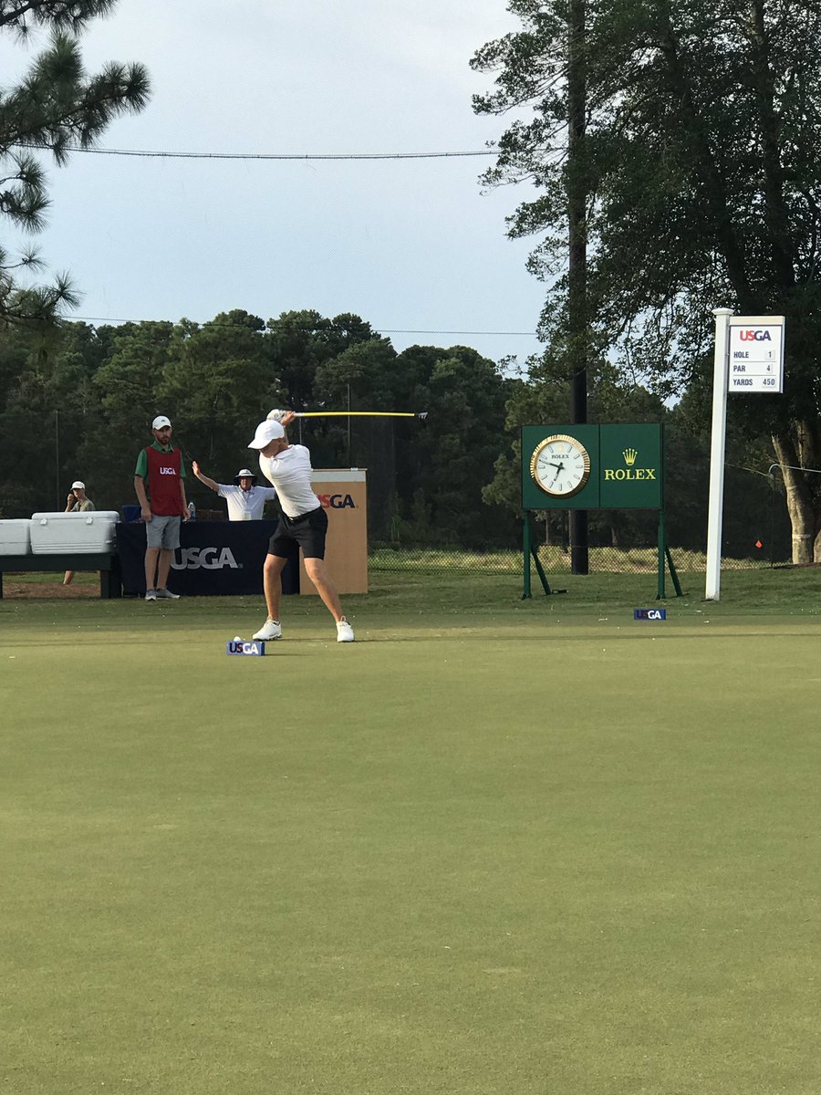 A great effort by <a href="/WilliamWalker96/">William Walker</a> in Pinehurst this week. Low round of the week at Pinehurst #2 with a 68 (-2). Just missed 2 birdie putts in a 27 for 3 playoff to advance to match play. Looking forward to watching him compete his senior season. #USAmateur #WinAsOne