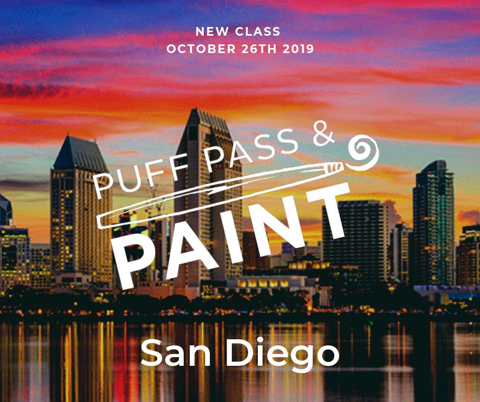 Puff, Pass, and Paint is launching is San Diego just in time for Halloween! @PuffPassandpaint 

puffpassandpaint.com