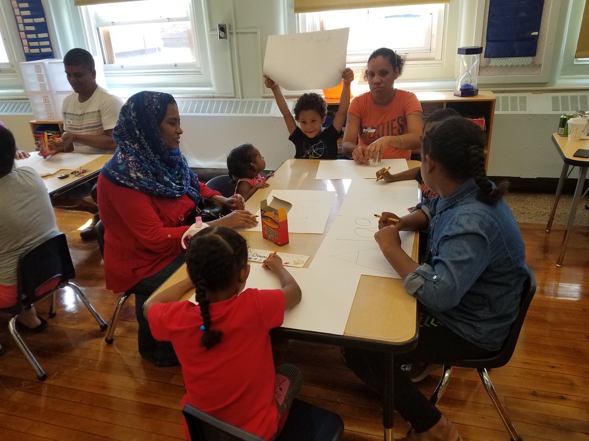 BE READY! for Kindergarten this morning gave students and families a chance to learn through Music 🎶 and Art 🎨!!  We also started practicing how we can 'Be Safe' at school! #lincolnlearners #engagedfamilies #readyforK <a href="/SCSchools/">Schenectady Schools</a>