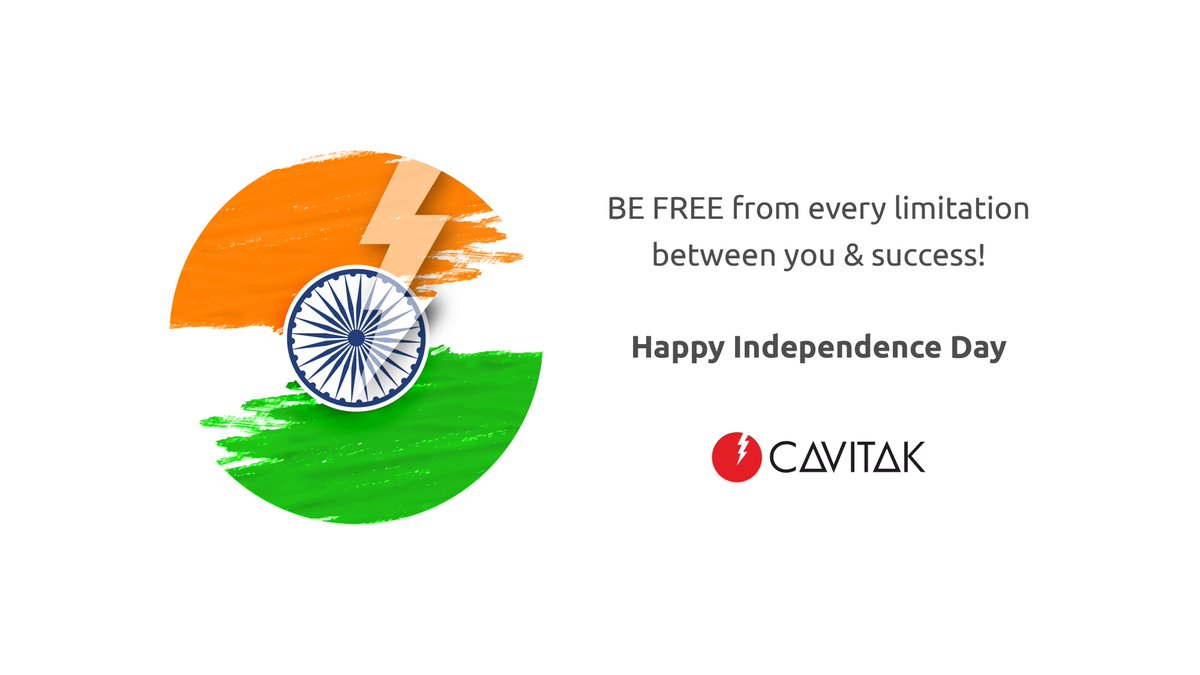 This #IndependenceDay, don’t let any kind of limitations or obstacles let you down or stop you in any way from achieving success! Be Free, Be Limitless.

#IndependenceDayIndia #स्वतंत्रतादिवस #IndependenceDay2019