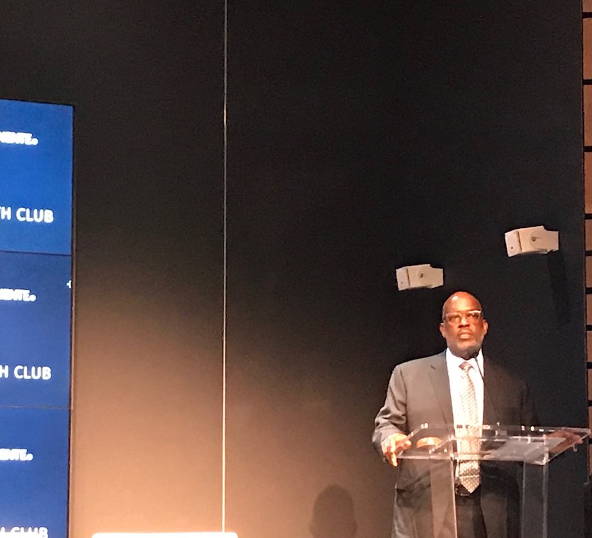 BernardJTyson's tweet photo. Leaders across the country are working to solve #homelessness in their communities. Tonight, we came together to share our knowledge so we can solve this problem together. #HousingForHealth https://t.co/QhguBxe6ru