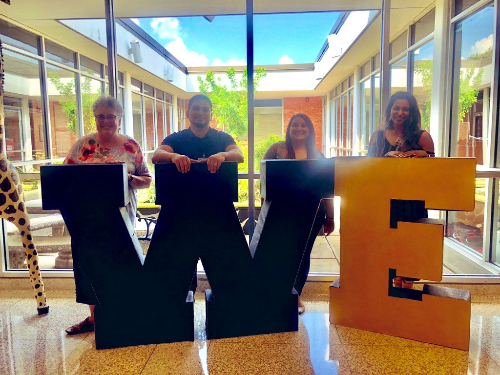 Ncheria90's tweet photo. Angelic vibes for the 5th grade team 😇😉😌#theyearofWE @mrsmirandareads @MrJaramill0 @GeraldesMichele https://t.co/HBkXn9yHWT