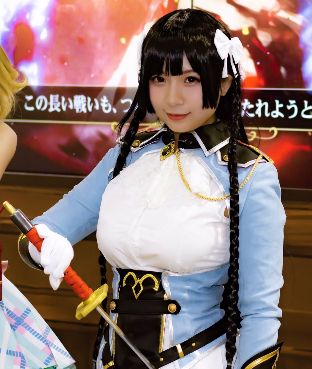 dowango800's tweet photo. 撮影ありがとうございました。

#toriii(@toritor99 )
#EpicSeven 
#C96
#C96コスプレ https://t.co/NPFYrsryn5