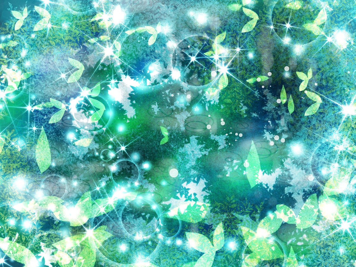 イラストacさん投稿 緑の葉2 T Co Ylut4tnqci 愛ちん ゆめみ愛 のイラスト