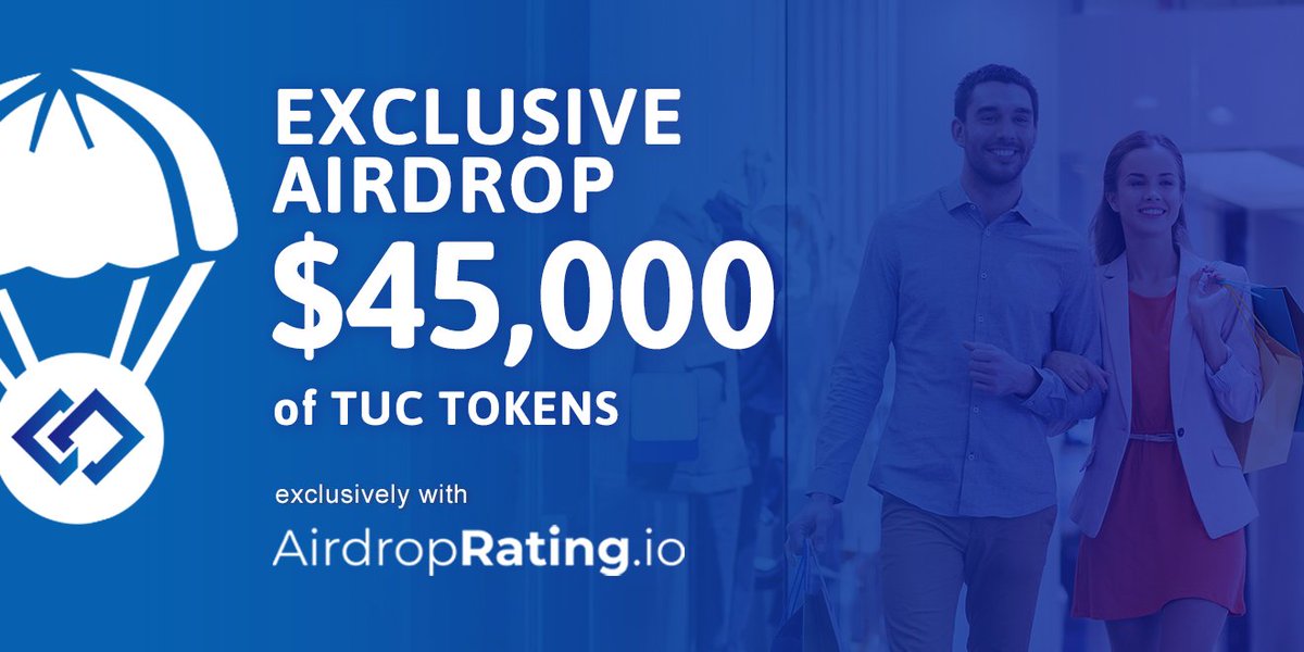 🔹 EXCLUSIVE! Easily earn 70 TUC tokens (~$2 + $1 per referral).
🔹 Only easy social tasks required.
🔹 Tokens are already listed on exchanges! 
🔹 Join here: airdroprating.io/airdrops/exclu…