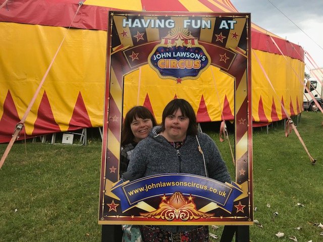 AmberSupport's tweet photo. Great time last night @lawsonscircus @WebbsGC #circus @GreatestShowman #TuesdayMotivation #learningdisabilities #success https://t.co/Vi4pFusDH6