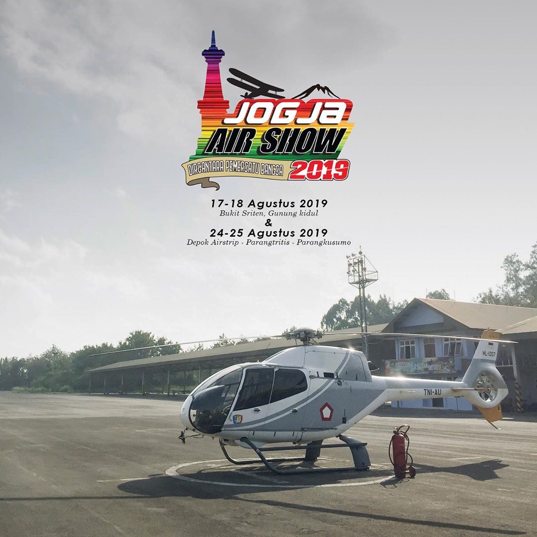 ppdadisucipto's tweet photo. Salam Dirgantara
SWA BHUWANA PAKSA!!
@jogjaairshow_id
 hadir kembali dgn atraksi menarik!
17-18 Agustus 2019 di Bukit Sriten, Gunung Kidul
24-25 Agustus 2019 di Depok Airstrip, Parangtritis, Parangkusumo
Pastikan airbro &amp; airsist hadir ya!😎 @starjogja @infoseni_ @infojogja https://t.co/NbkN8YoMUW