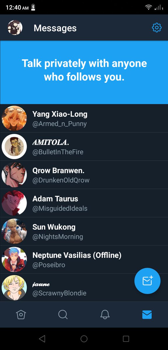 ((Yo all of my DM's are gone what??? So much for getting around to replies. Thank you Twitter very cool))
