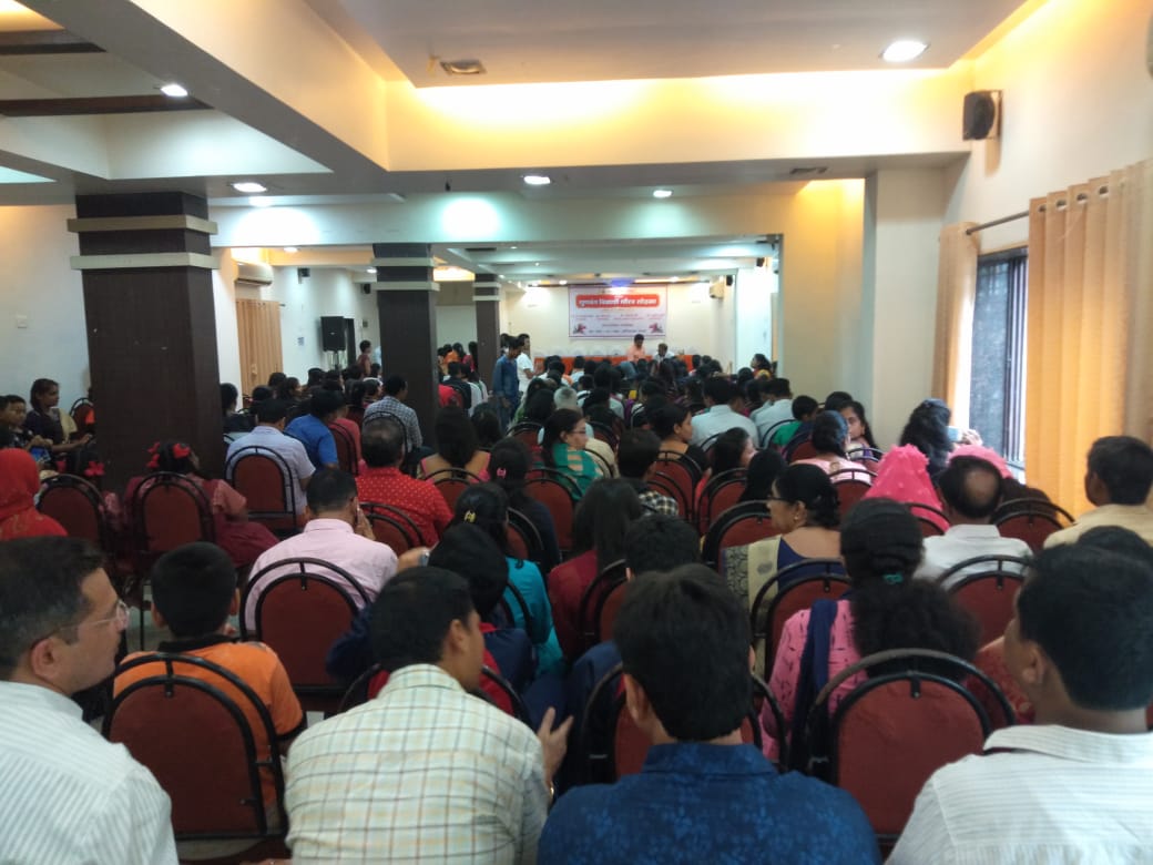 CouncilPalghar's tweet photo. On 11th August 2019, Palghar Municipal Council had conducted Swachh Survekshan 2020 League promotion along with award ceremony for S.S.C, H.S.C students and Best sport players from Palghar City.This event took place in Orchid Hall, students and their parents were present. https://t.co/COL2YNQWuQ