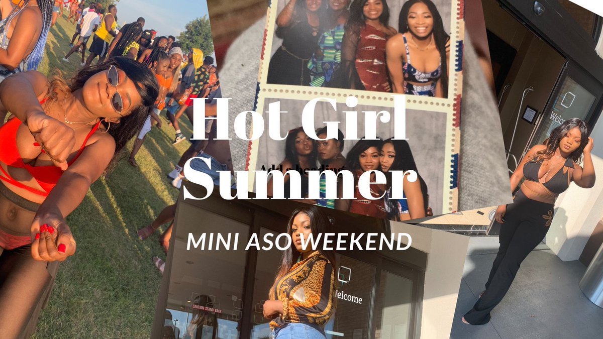 Ami_K101's tweet photo. ASO weekend vlog posted! Link in the bioπ #asoweekend #asofunday #igboday #busarifest #hotgirlsummer https://t.co/Jga53COFAp
